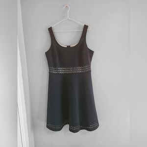 Karl Lagerfeld Black Geometric Cocktail Dress 🍸🌴